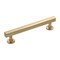 Hickory Hardware Woodward Collection Pull 5-1/16 Inch 128mm Center to Center Champagne Bronze Finish H077882CBZ - alternate 3